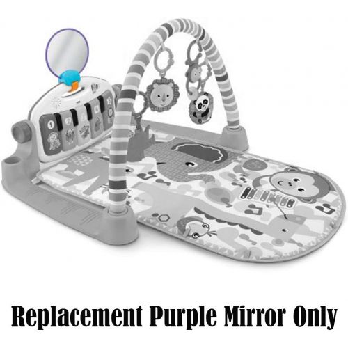  Visit the Fisher-Price Store Fisher-Price Replacement Parts for Kick n Play Piano Deluxe Kick n Play Piano Gym FGG45 ~ Replacement Purple Mirror