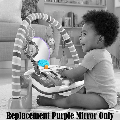  Visit the Fisher-Price Store Fisher-Price Replacement Parts for Kick n Play Piano Deluxe Kick n Play Piano Gym FGG45 ~ Replacement Purple Mirror