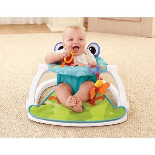  Fisher Price Sit-Me-Up Seat Frog One Size