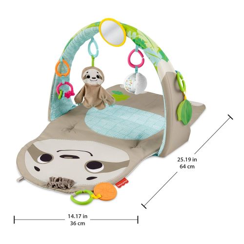  Visit the Fisher-Price Store Fisher-Price Sensory Sloth Gym (SIOC)