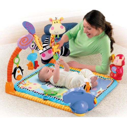  Visit the Fisher-Price Store Fisher-Price Discover n Grow Open Play Musical Gym