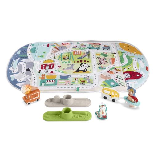  Visit the Fisher-Price Store Fisher-Price Activity City Gym to Jumbo Play Mat