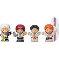 Fisher-Price Little People Collector Team USA New Sports Set, 4 Athlete Figures in Gift Package for Fans Ages 1 to 101 Years