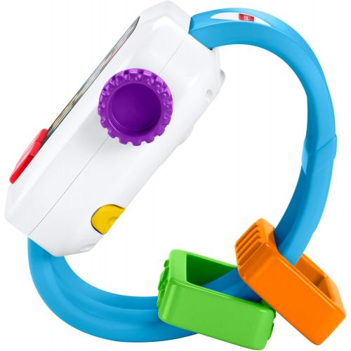  [아마존베스트]Fisher-Price GJW17 Laugh & Learn Time to Learn Smartwatch, Musical Baby Toy, Multicolor