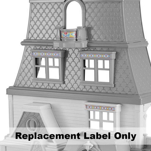  Fisher-Price Loving Family Dollhouse - Replacement Labels