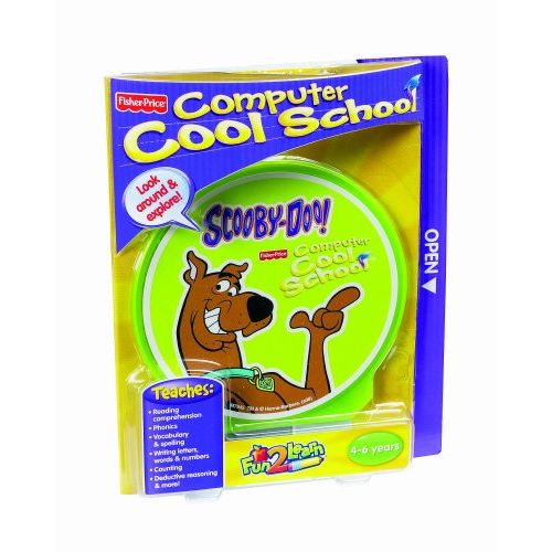  Fisher-Price Fun-2-Learn Computer Cool School Scooby-Doo Software