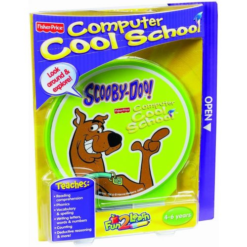  Fisher-Price Fun-2-Learn Computer Cool School Scooby-Doo Software