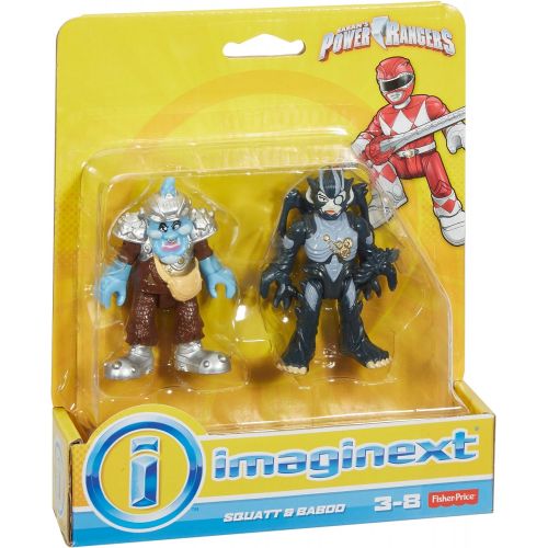  Fisher-Price Imaginext Power Rangers Squat & Baboo