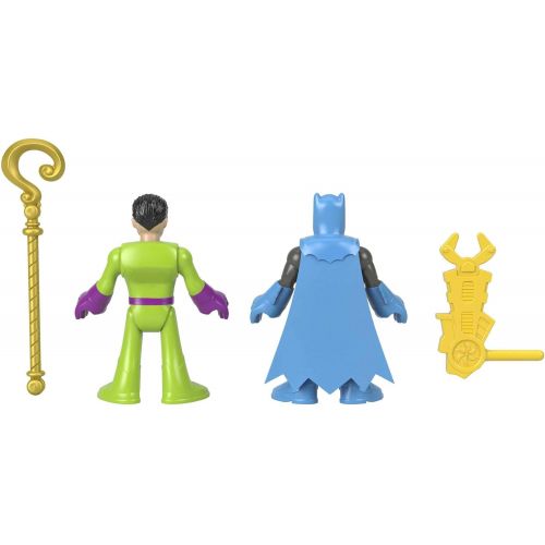  Fisher-Price Imaginext DC Super Friends Batman & The Riddler Figure Set for Preschool Kids Ages 3 to 8 Years