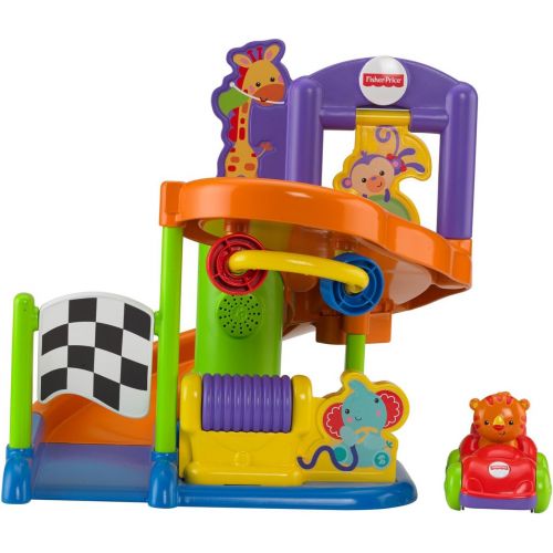  Fisher-Price Friendly Raceway Playset