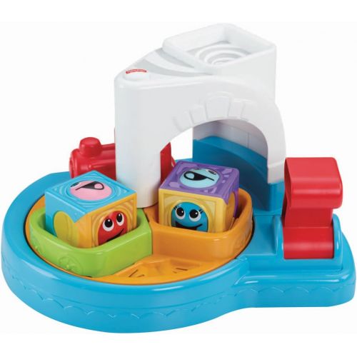  Fisher-Price Roller Blocks Whirlin Train Town