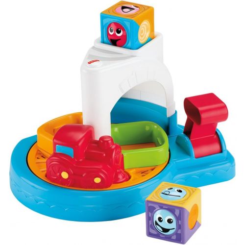  Fisher-Price Roller Blocks Whirlin Train Town