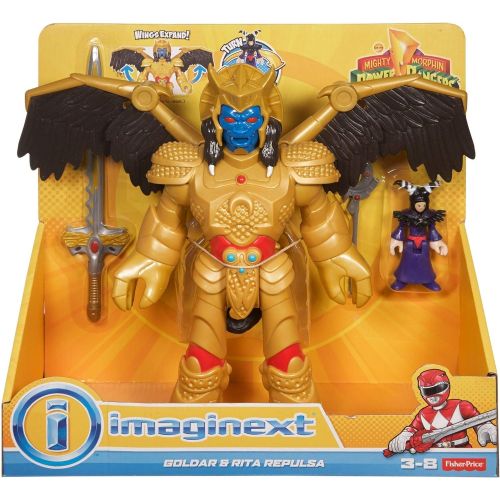  Fisher-Price Imaginext Power Rangers Goldar and Rita