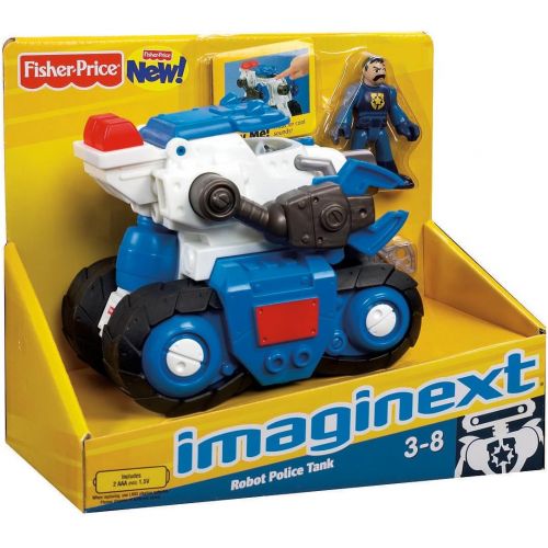  Fisher-Price Imaginext Robot Police Tank