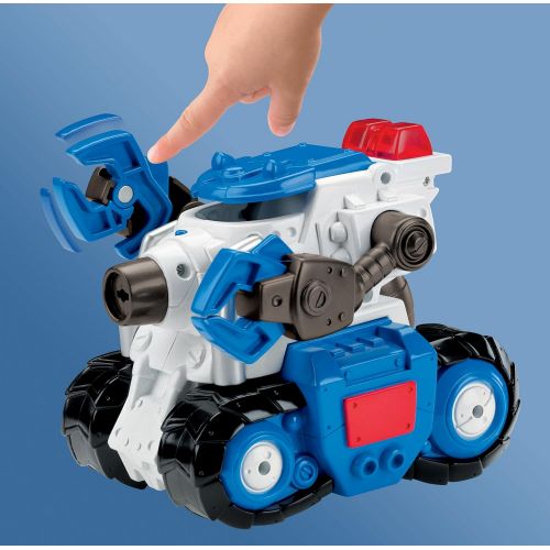  Fisher-Price Imaginext Robot Police Tank