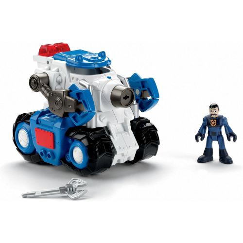  Fisher-Price Imaginext Robot Police Tank