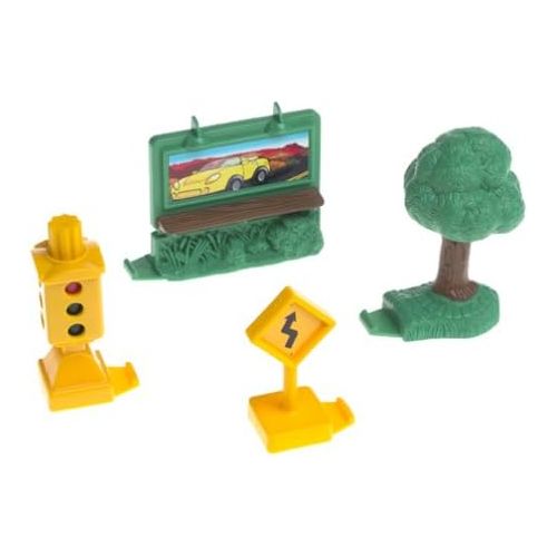  Fisher-Price GeoTrax Rail & Road System Tracks - Road Pack