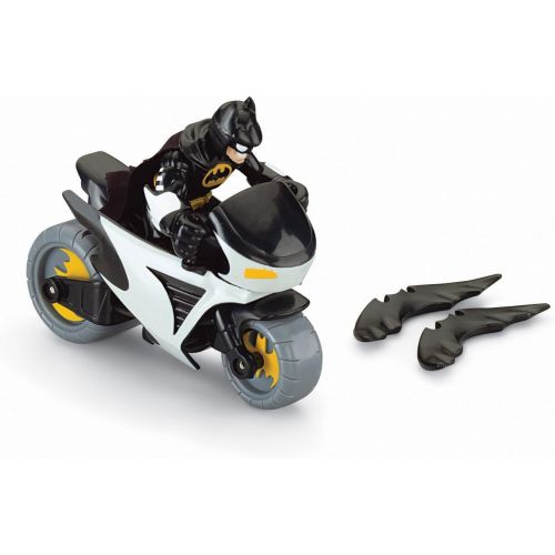  Fisher-Price Imaginext DC Super Friends Batman and Batcycle