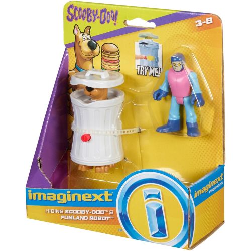  Fisher-Price Imaginext Scooby-Doo Hiding Scooby & Funland Robot - Figures, Multi Color