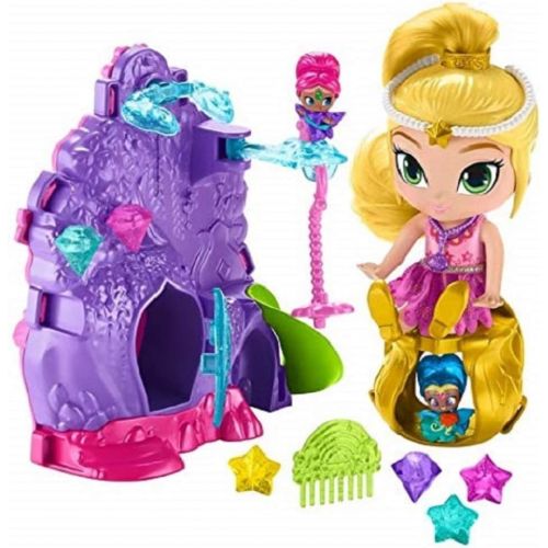  Fisher-Price GFB42 Nickelodeon Shimmer & Shine, Leahs Teenie Genies Vanity Playset, Multicolor, Pack of 1