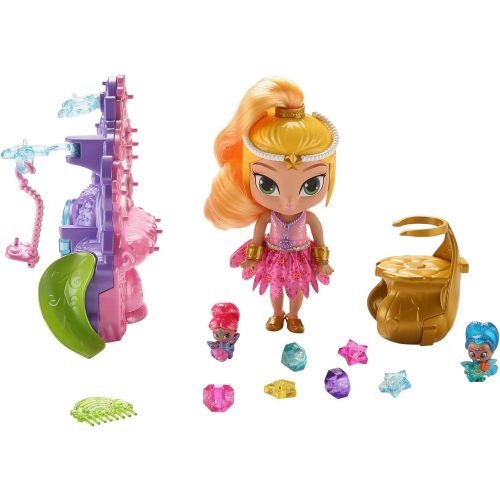  Fisher-Price GFB42 Nickelodeon Shimmer & Shine, Leahs Teenie Genies Vanity Playset, Multicolor, Pack of 1