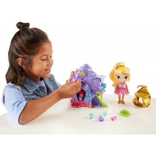  Fisher-Price GFB42 Nickelodeon Shimmer & Shine, Leahs Teenie Genies Vanity Playset, Multicolor, Pack of 1