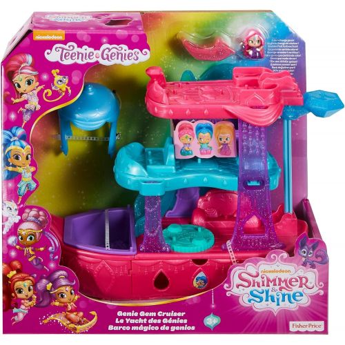  Fisher-Price Nickelodeon Shimmer & Shine, Teenie Genies, Genie Gem Cruiser