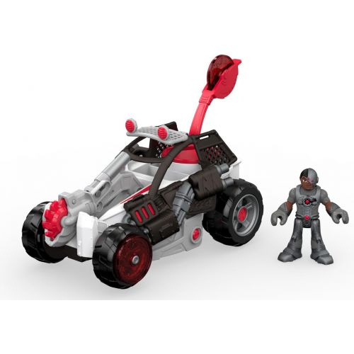  Fisher-Price Imaginext Streets of Gotham City Cyborg & Saw Buggy Action Figure