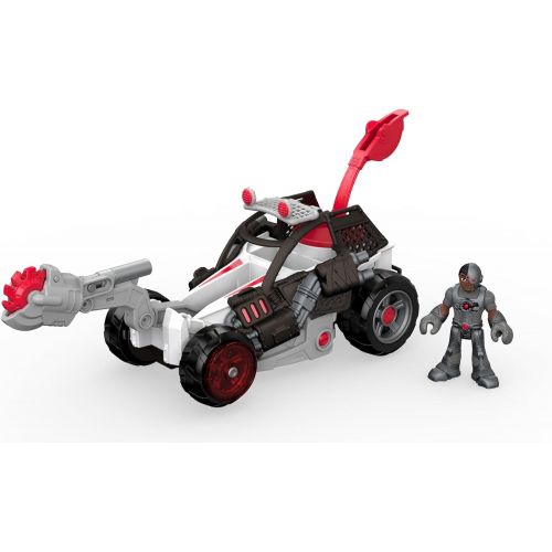  Fisher-Price Imaginext Streets of Gotham City Cyborg & Saw Buggy Action Figure