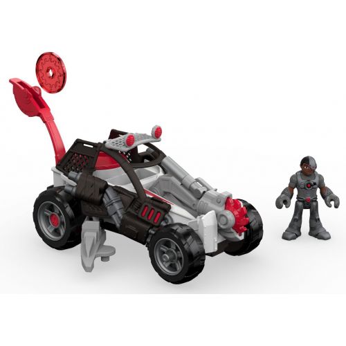  Fisher-Price Imaginext Streets of Gotham City Cyborg & Saw Buggy Action Figure