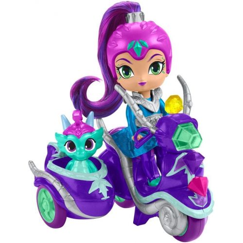  Fisher-Price Nickelodeon Shimmer & Shine, Zetas Scooter,Multicolor