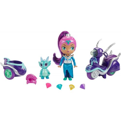  Fisher-Price Nickelodeon Shimmer & Shine, Zetas Scooter,Multicolor