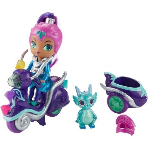  Fisher-Price Nickelodeon Shimmer & Shine, Zetas Scooter,Multicolor