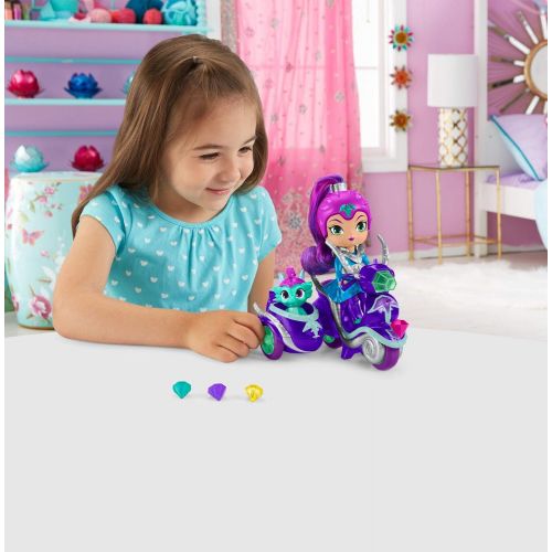  Fisher-Price Nickelodeon Shimmer & Shine, Zetas Scooter,Multicolor