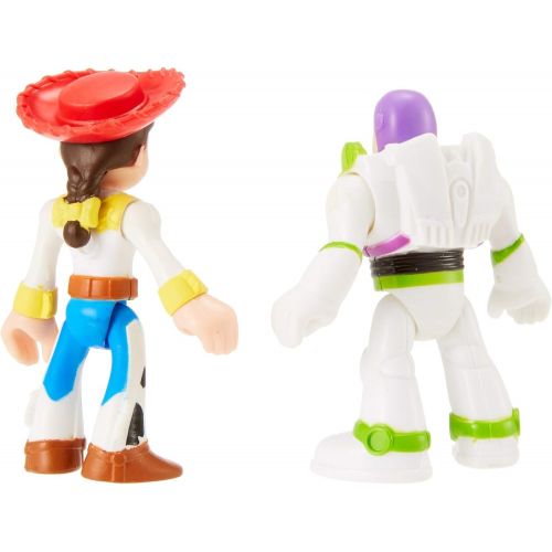  Fisher-Price Imaginext Toy Story Buzz Lightyear & Jessie, Multicolor