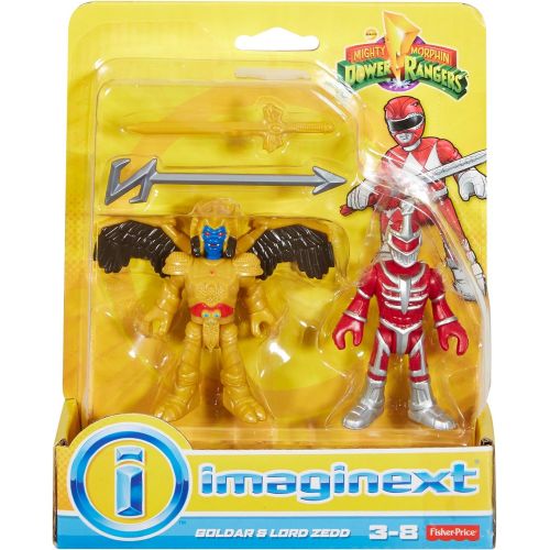  Fisher-Price Imaginext Power Rangers Goldar and Lord Zedd