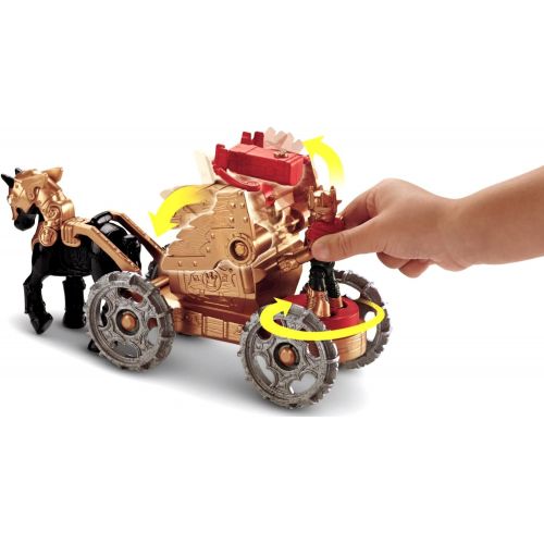  Fisher-Price Imaginext Eagle Talon Castle Royal Battle Wagon