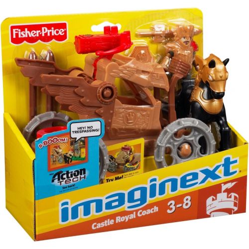  Fisher-Price Imaginext Eagle Talon Castle Royal Battle Wagon