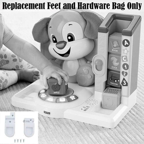  Fisher-Price Replacement Parts for Smart Puppy Laugh and Learn First Words Smart Puppy FFN33 ~ Replacement Feet and Hardware Bag