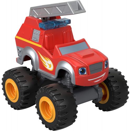  Fisher-Price Nickelodeon Blaze & The Monster Machines, Fire Rescue Blaze Toy, Red