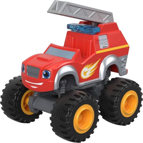  Fisher-Price Nickelodeon Blaze & The Monster Machines, Fire Rescue Blaze Toy, Red