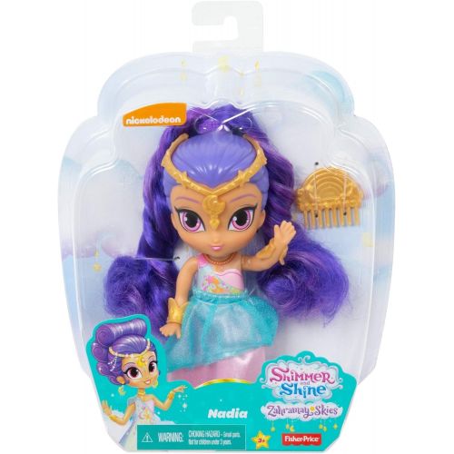  Fisher-Price Nickelodeon Shimmer & Shine, Nadia, Multicolor FWX88