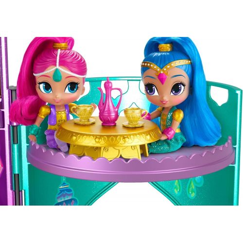  Fisher-Price Nickelodeon Shimmer & Shine, Magical Light-Up Genie Palace Playset