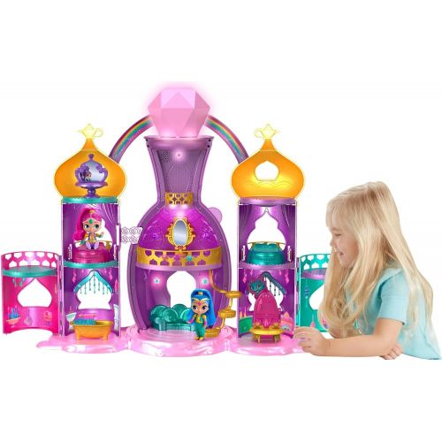  Fisher-Price Nickelodeon Shimmer & Shine, Magical Light-Up Genie Palace Playset