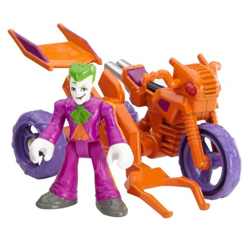  Fisher-Price Imaginext Streets of Gotham City The Joker & Cycle