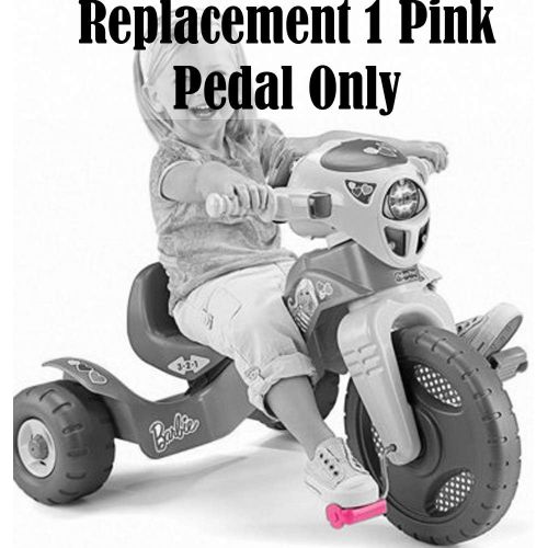  Fisher-Price Barbie Lights and Sounds Trike X6020 - Replacement Pink Pedal