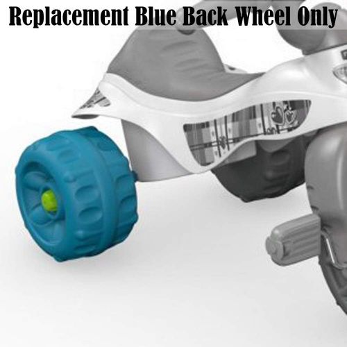  Fisher-Price Replacement Part for Tough Trike Tough Trike FCY51 - Replacement 1 Blue Back Wheel