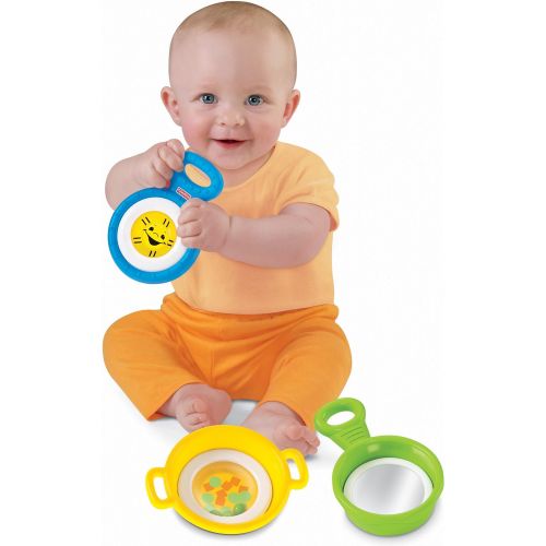  Fisher-Price Brilliant Basics Stack & Nest Pots & Pans