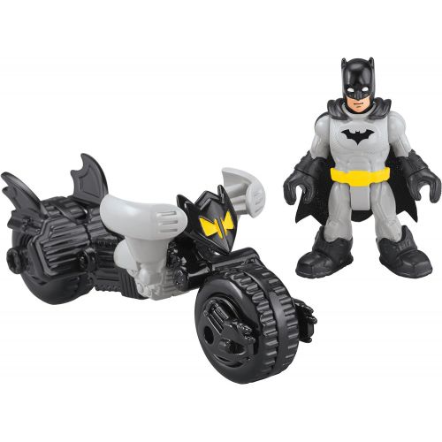  Fisher-Price Imaginext DC Super Friends, Batman & Batcycle
