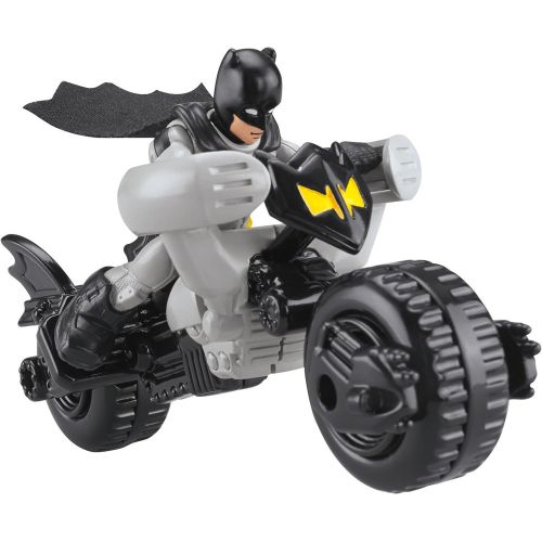  Fisher-Price Imaginext DC Super Friends, Batman & Batcycle